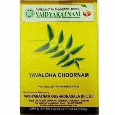 Vaidyaratnam Yavaloha Choornam | Grocsy