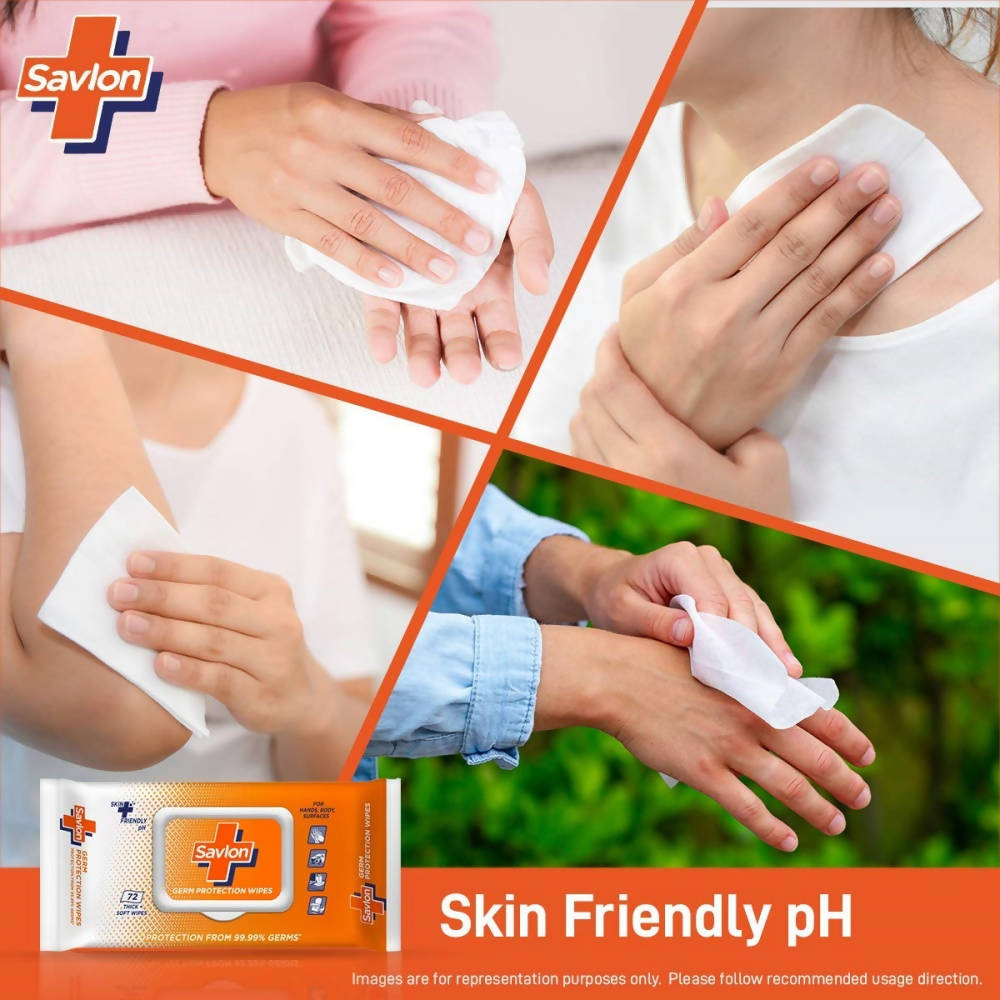 Savlon Germ Protection Wipes | Grocsy