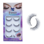 Bronson Professional Pair 6D Long & Natural False Eyelashes - 202 | Grocsy