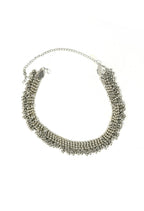 Mominos Fashion Johar Kamal Silver-Plated Brass Finish Ghungroo Work Choker For Women | Grocsy