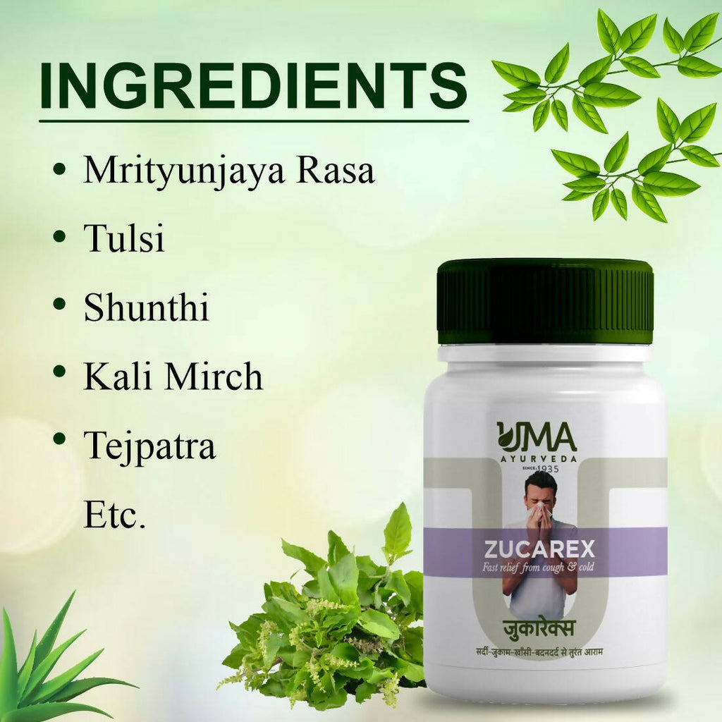 Uma Ayurveda Zucarex Tablets | Grocsy
