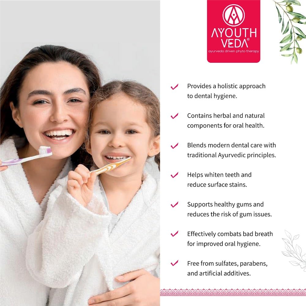 Ayouthveda Toothpaste Combo | Grocsy