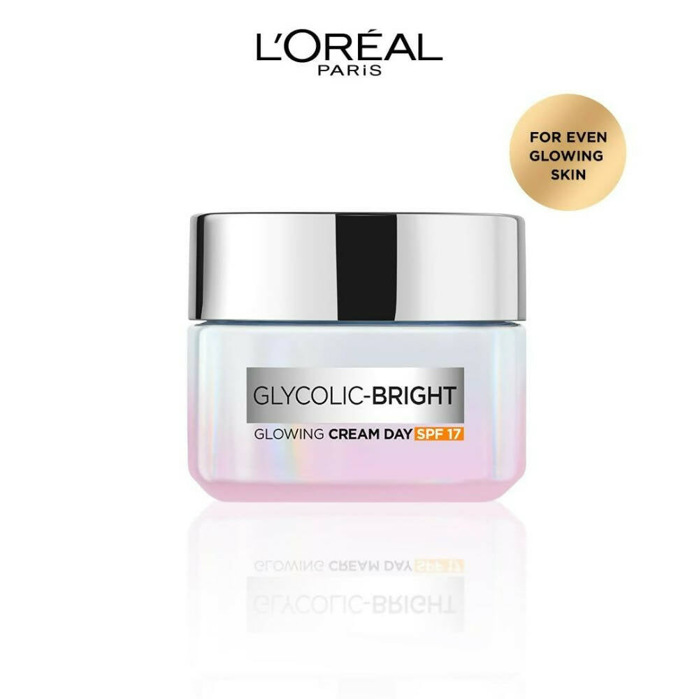 L'Oreal Paris Glycolic Bright Day Cream With SPF 17 | Grocsy