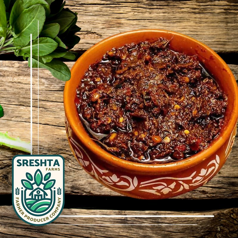 Sreshta Farms Gongura Pickle | Grocsy