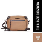 Colorbar Pouch The Classic Crossbody - Tan | Grocsy