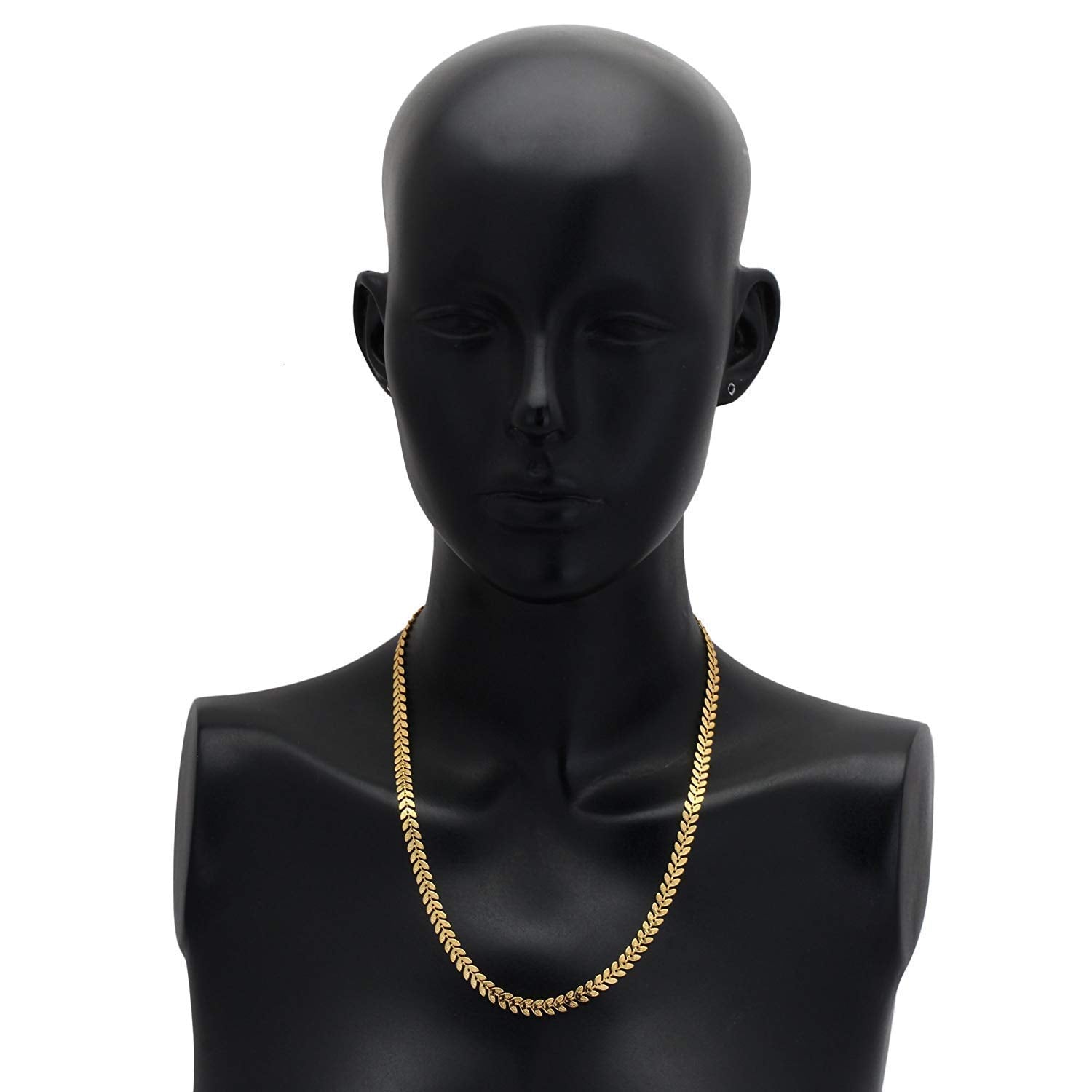Gold-Polished Alloy Golden Pearl Chain - The Pari | Grocsy