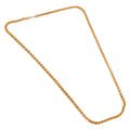 Gold-Polished Alloy 24 Inches Rassa Chain - The Pari | Grocsy