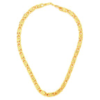 Gold-Polished Alloy Gold Chain Inspired By Sachin Tendulkar Chain - The Pari | Grocsy