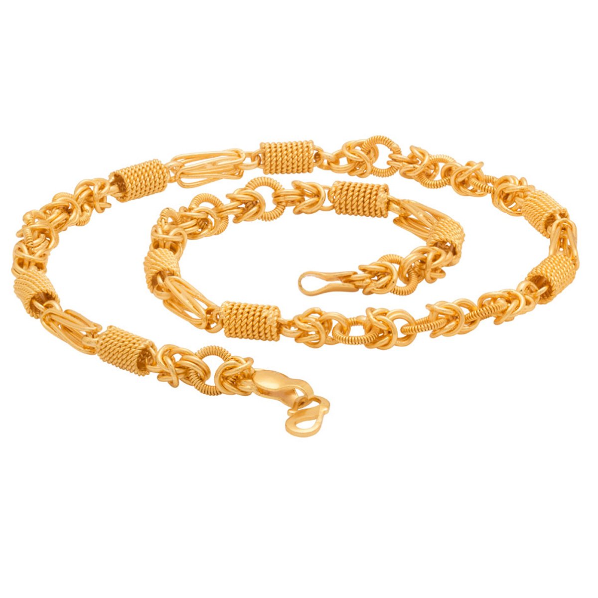 Gold-Polished Alloy Classy High Quality Chain - The Pari | Grocsy