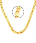 Gold-Polished Alloy Designer Chain - The Pari | Grocsy