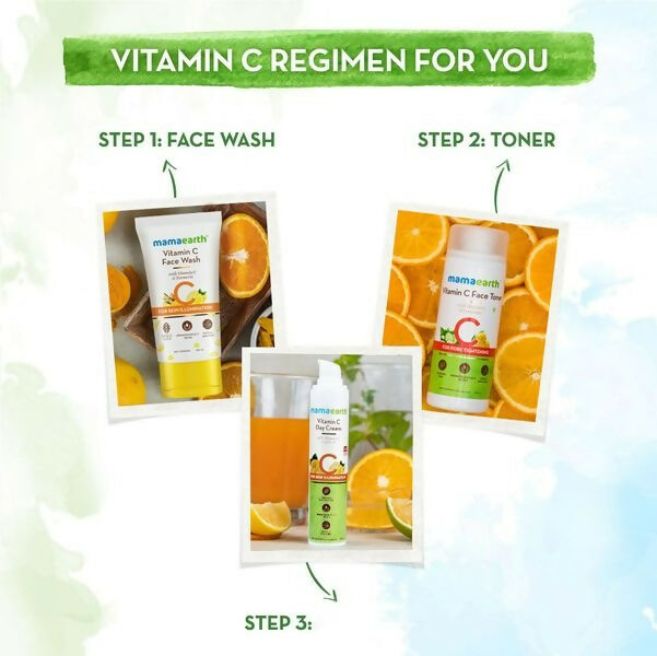 Mamaearth Vitamin C Face Wash with Vitamin C and Turmeric | Grocsy