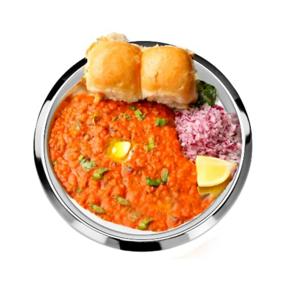Vinod Stainless Steel Two Tone Serving Dish/Salad Plate/Snack Plate | Grocsy