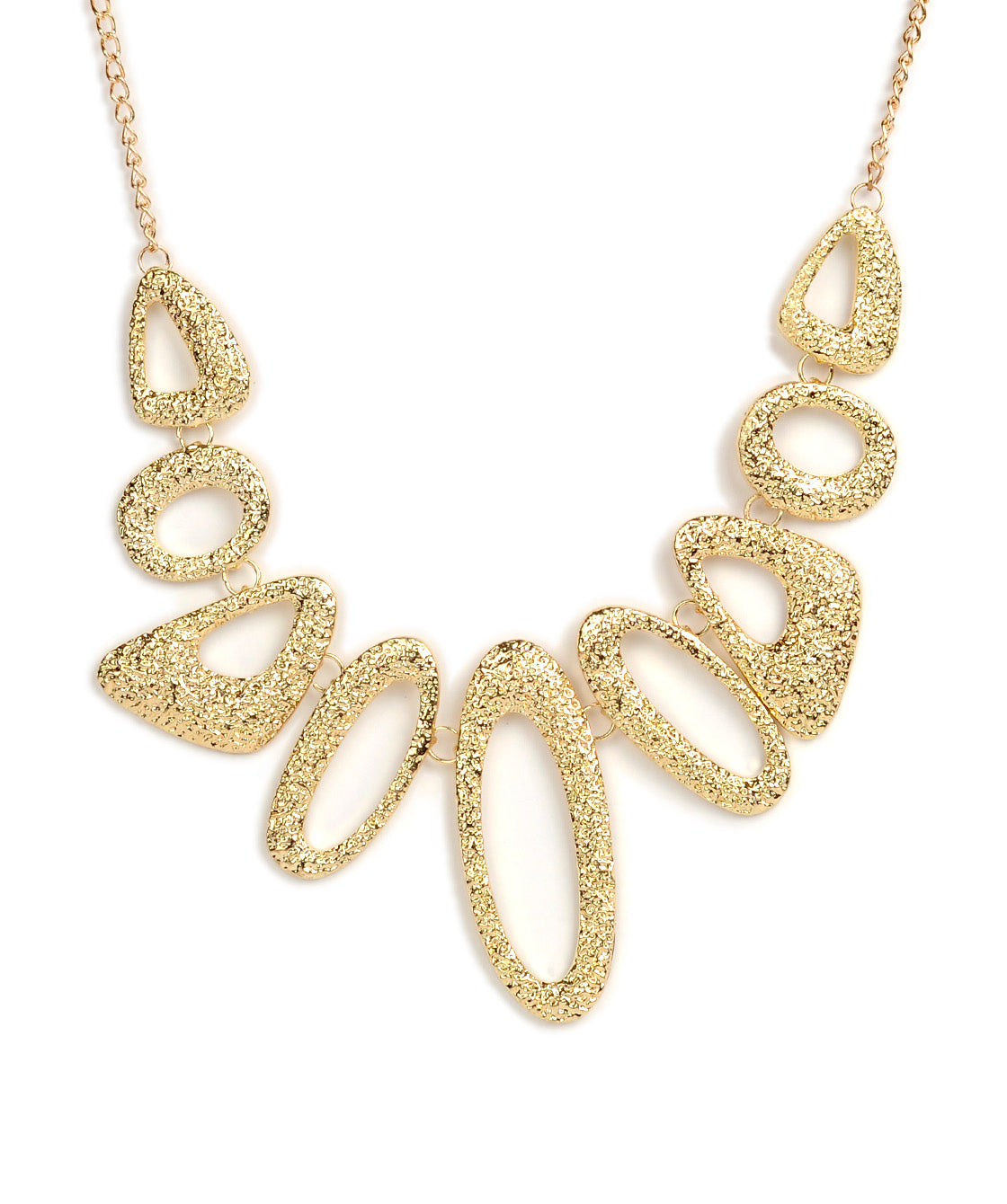 Gold-Toned Alloy Designer Necklace - The Pari | Grocsy