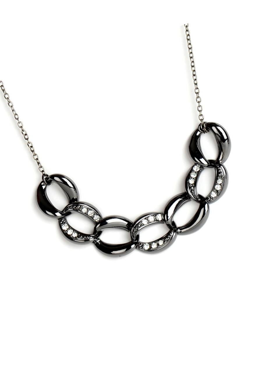 Silver-Plated Alloy Stylish Diva Necklace - The Pari | Grocsy