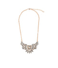 Gold-Polished Alloy Diva Look Stone Pendant Necklace - The Pari | Grocsy