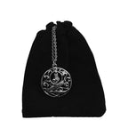 Silver-Plated Alloy Stainless Steel Love Quote Pendant Necklace - The Pari | Grocsy