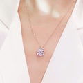 Gold-Polished Alloy Multi Wearing Heart Necklace For Girls - The Pari | Grocsy