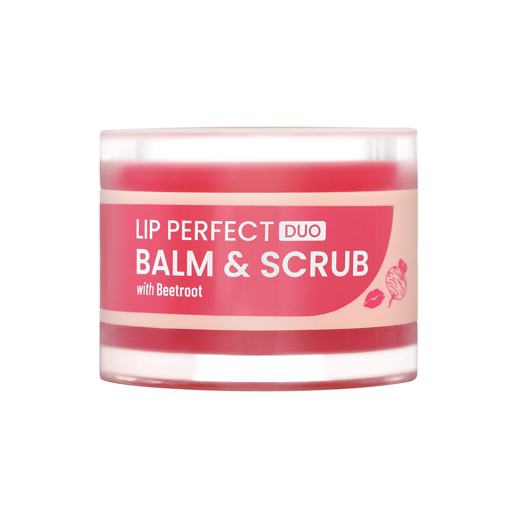 Swiss Beauty Lip Perfect Duo Balm & Scrub - Beetroot | Grocsy