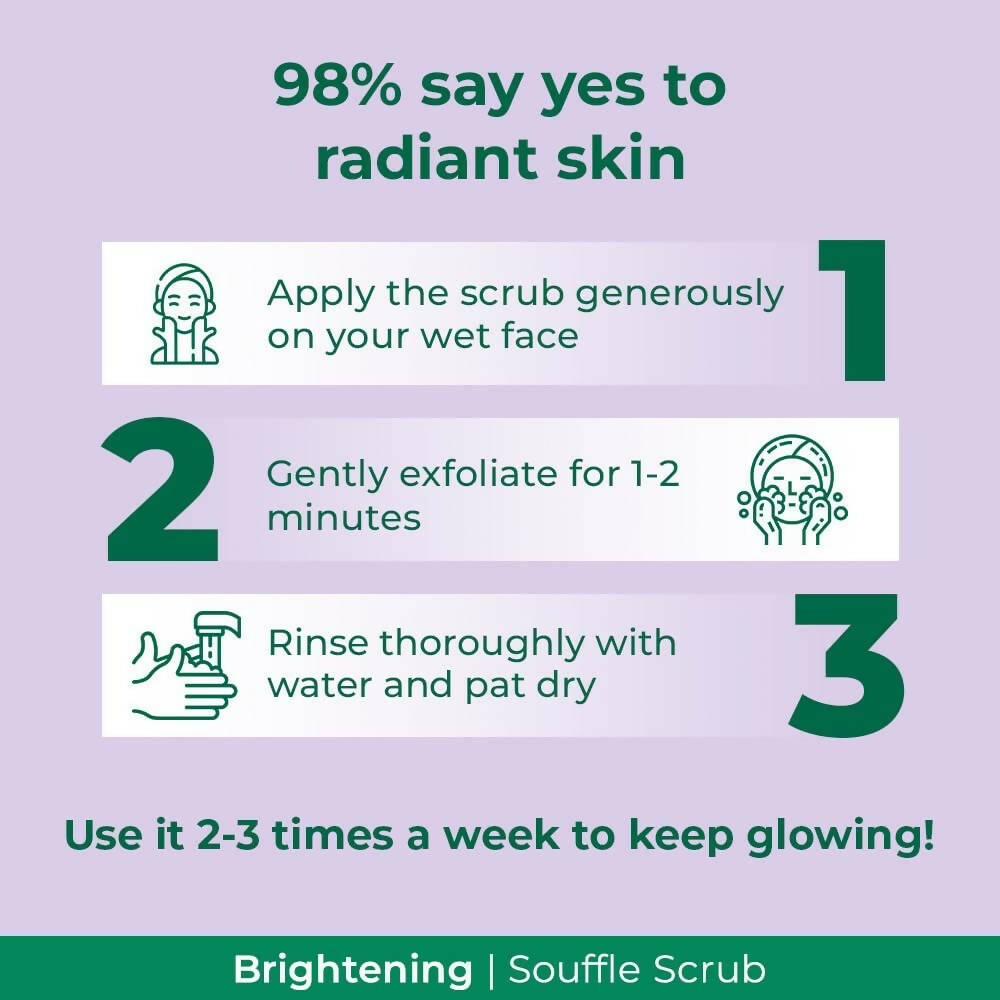 Palmolive Brightening Souffle Face Scrub | Grocsy