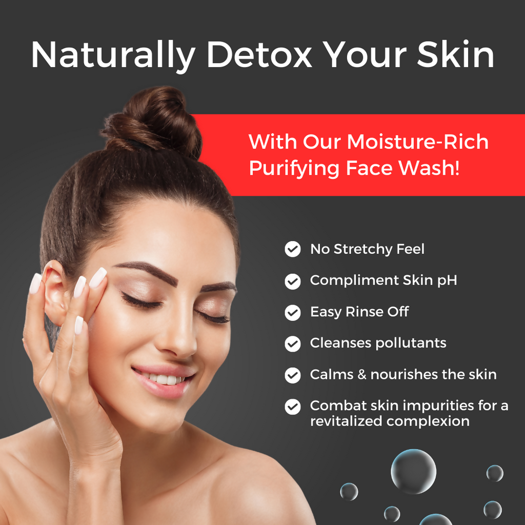 Prisa Organics Activated Charcoal Purifying Face Wash | Grocsy
