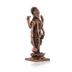 Craftvatika Copper Vishnu Idol | Grocsy