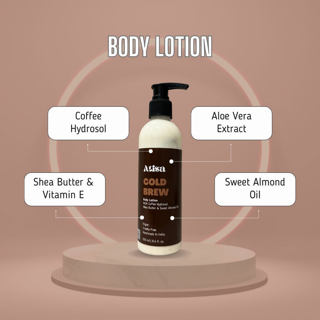 Atisa Cold Brew Body Lotion | Grocsy
