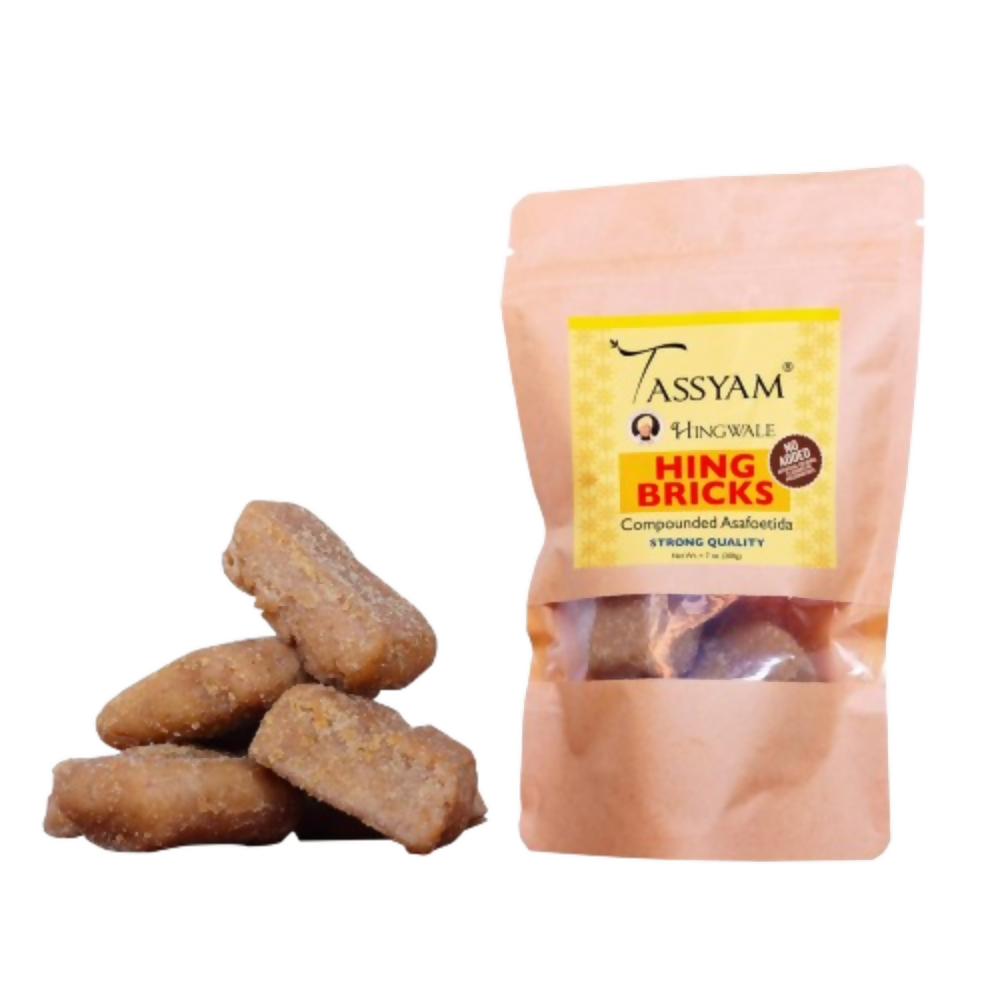 Tassyam Organics Hingwale Compounded Hing Bricks | Grocsy