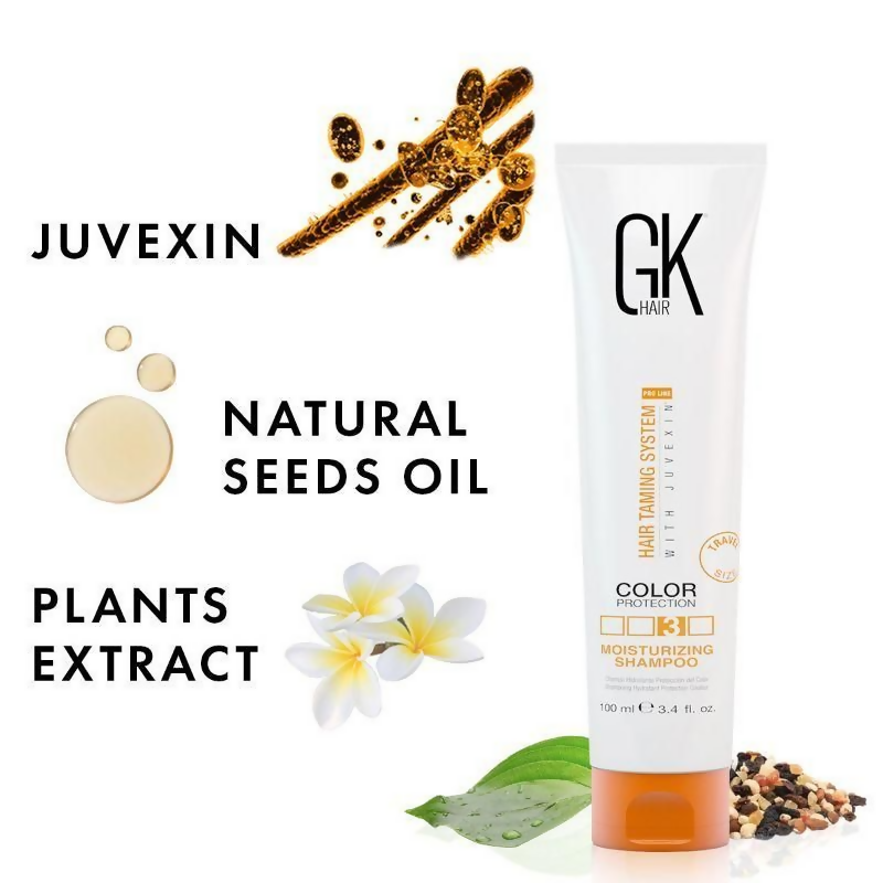 GK Hair Moisturizing Color Protection Shampoo, Travel Size | Grocsy
