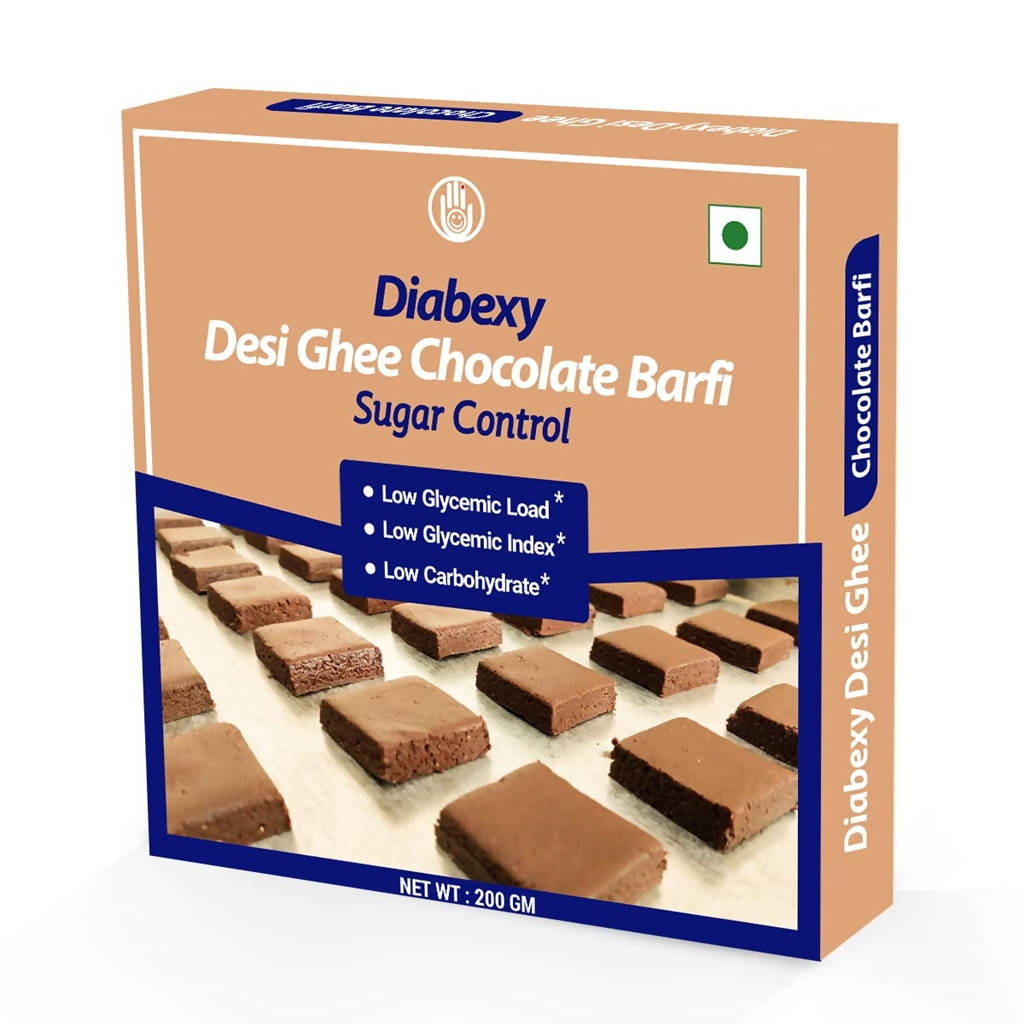 Diabexy Desi Ghee Chocolate Barfi | Grocsy