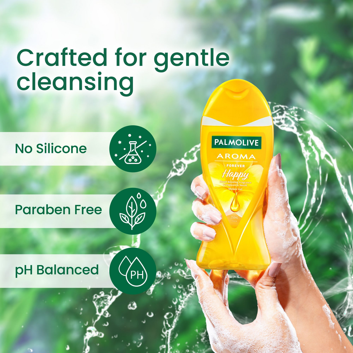 Palmolive Aroma Forever Happy Body Wash With Frangipani & Neroli | Grocsy