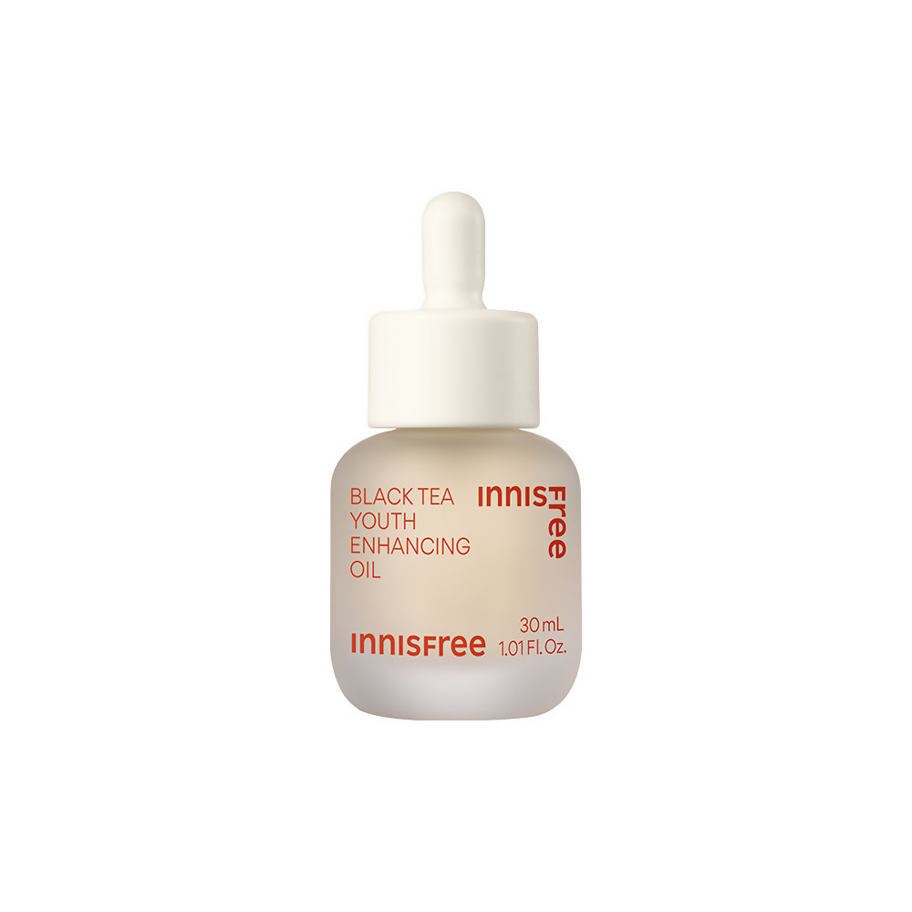 Innisfree Black Tea Youth Enhancing Oil For Anti-Aging & Healthy Glow | Grocsy