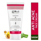 Globus Naturals Glycolic & 1% Salicylic Acid Herbal Anti Acne Face Cream | Grocsy
