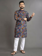 Anaita Multicolor Printed Cotton Straight Kurta | Grocsy