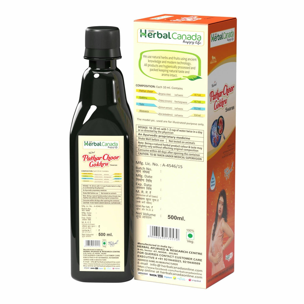 Herbal Canada Pathar Choor Gokhru Ras | Grocsy