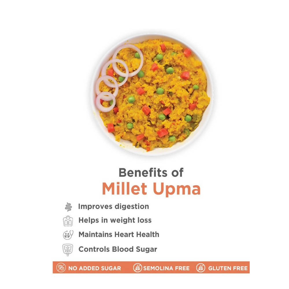 True Elements Masala Millet Upma Instant Mix | Grocsy