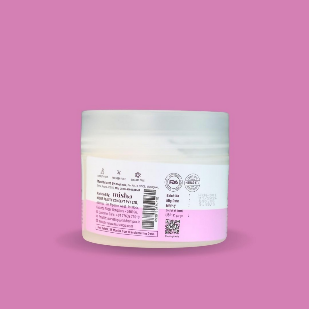 Hair Logic Kerafused Mask For Frizzy Hair Ideal for Men & Women | Grocsy