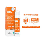 The Derma co. 1% Hyaluronic Sunscreen Oil-Free Gel | Grocsy