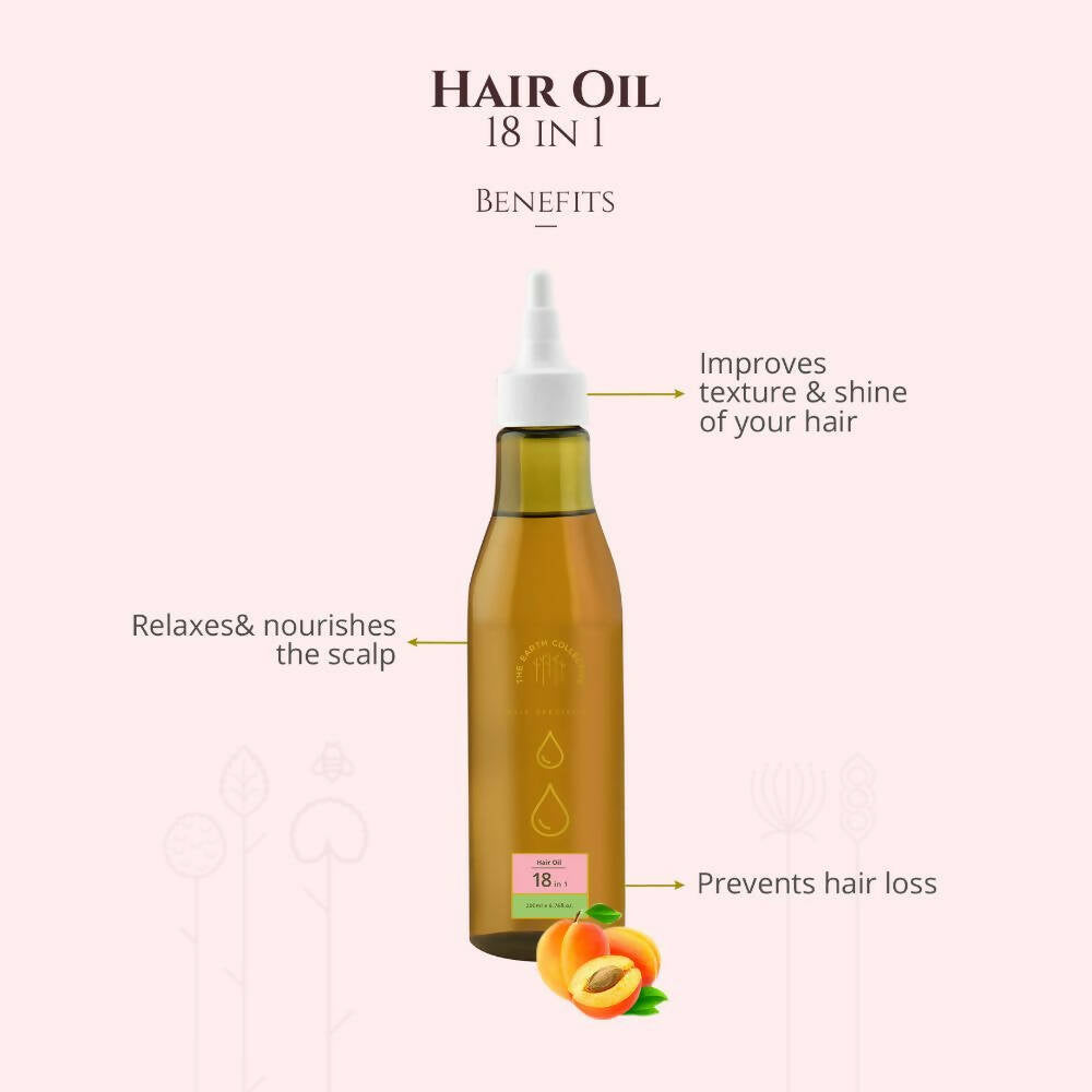 The Earth Collective 18 In 1 Hair Oil | Grocsy