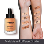 Keya Seth Aromatherapy Professional Satin Finish Foundation - Shade 4 | Grocsy