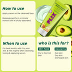 PLIX The Plant Fix Avocado Ceramide Moisture Rush Fatty Cream | Grocsy