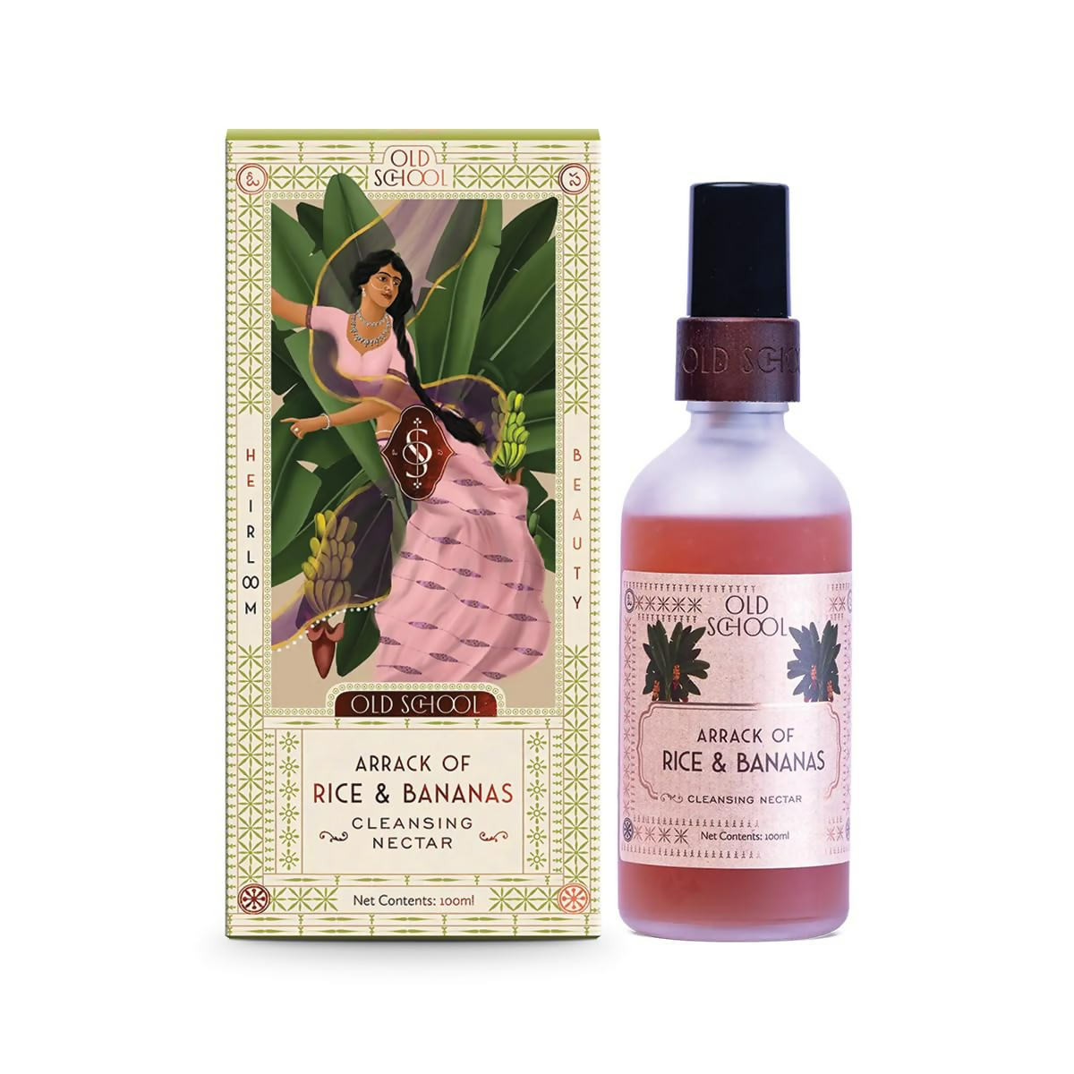 Old School Rituals Arrack Of Rice & Bananas Cleansing Nectar Gentle Hydrating Face Wash | Grocsy