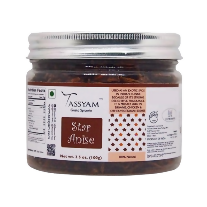 Tassyam Organics Star Anise | Grocsy