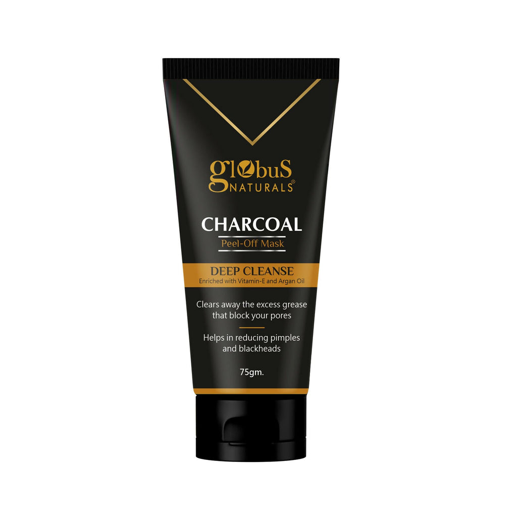 Globus Naturals Charcoal Peel Off Mask | Grocsy
