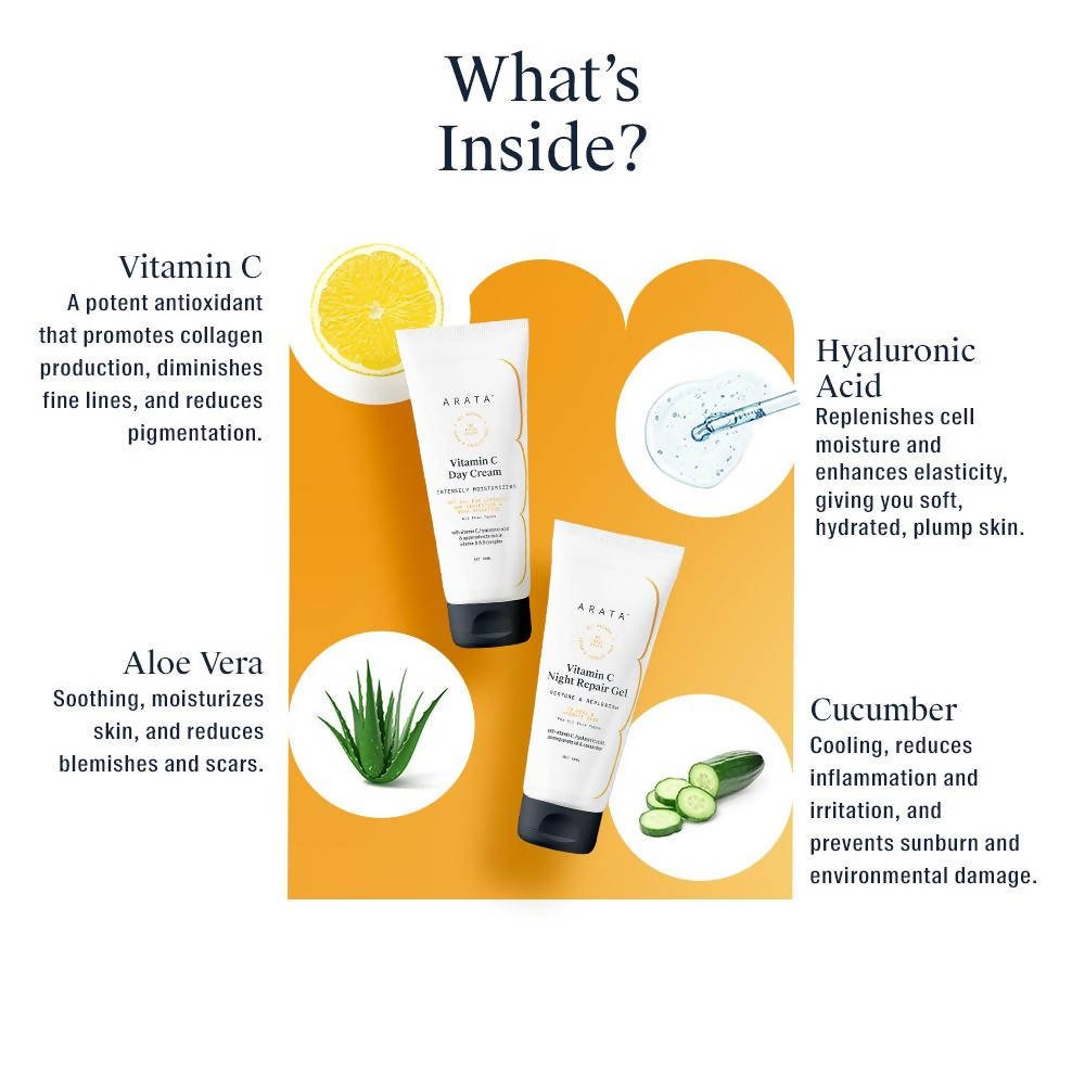 Arata 24x7 Vitamin C Protection Combo | Grocsy