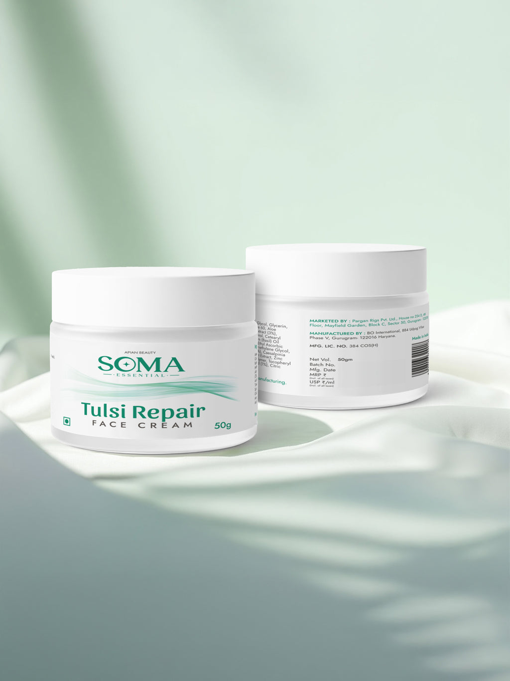 Soma Essential 5% Tulsi Repair Night Cream With Beeswax | Grocsy