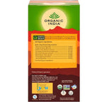 Organic India Tulsi Ginger Turmeric 25 Tea Bags | Grocsy