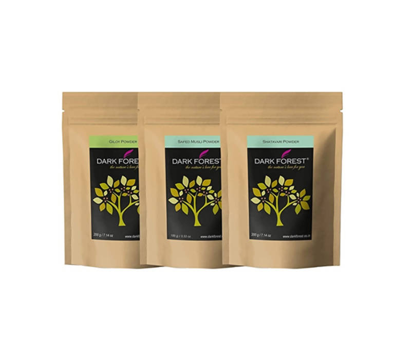 Dark Forest Immunity Booster (Giloy- Shatavari - Safed Musli) | Grocsy