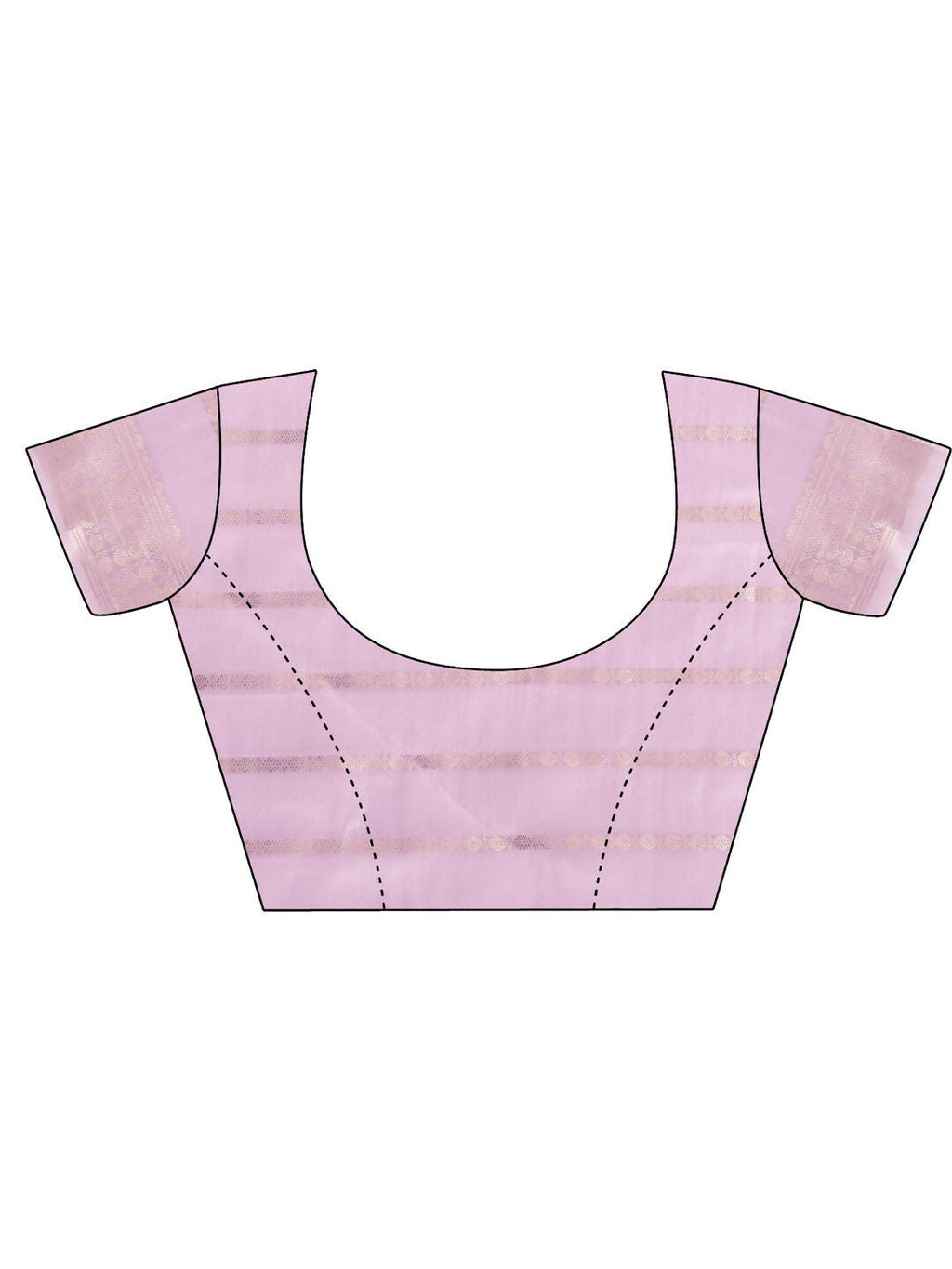 Shree Shyam Fashion Organza Light Pink Saree | Grocsy