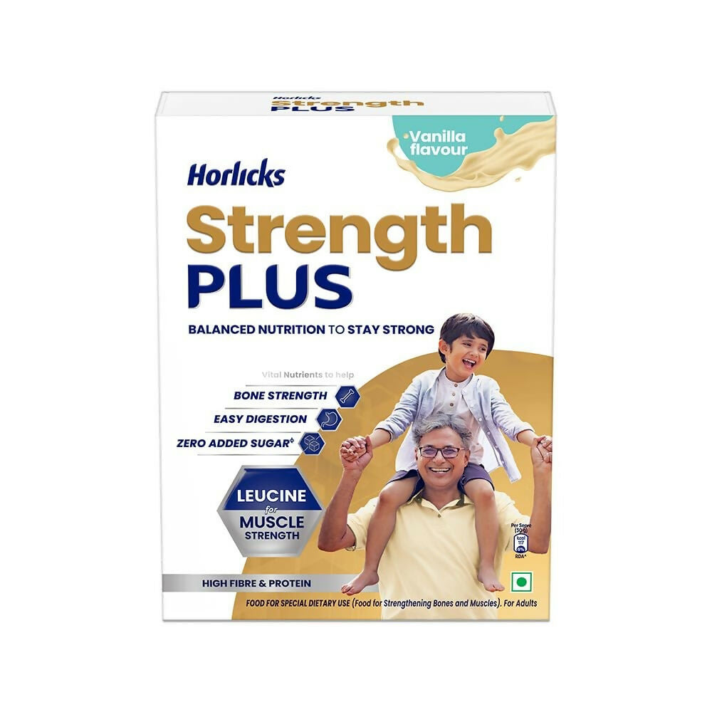 Horlicks Strength Plus - Vanilla Flavor | Grocsy