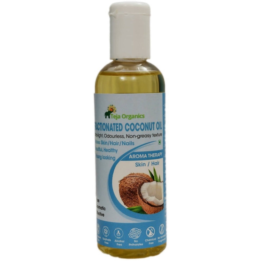 Teja Organics Fractionated Coconut Oil | Grocsy